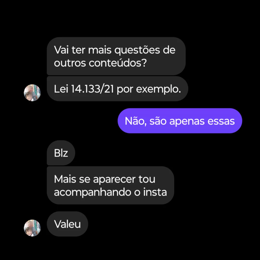 Depoimento 5 da IPQuestões